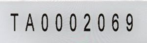 CAN-HO-02002 - 
<Verso> - Numbering