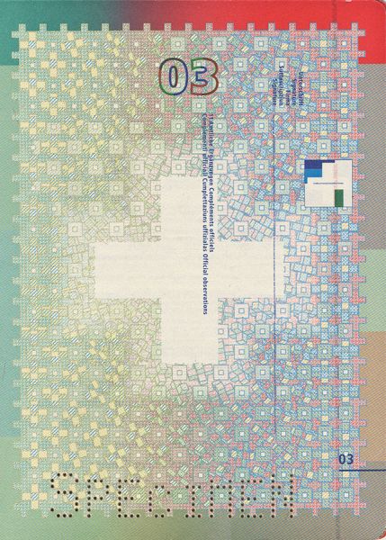 CHE-AS-01001 - 
<Inner page(s)>
                