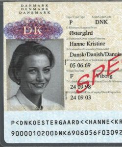 DNK-AD-02001 - 
<Integrated biodata card - recto (identity)> - Facial image