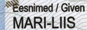 EST-AO-02002 - 
<Biodata page> - Biographical data