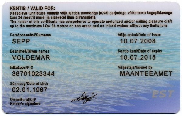 EST-F-02001 - 
<Verso>
                