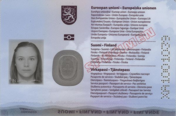 FIN-AS-07001 - 
<Integrated card - verso>
                