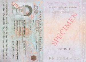 HUN-AS-02002 - 
<Integrated biodata card - recto (identity)>
                