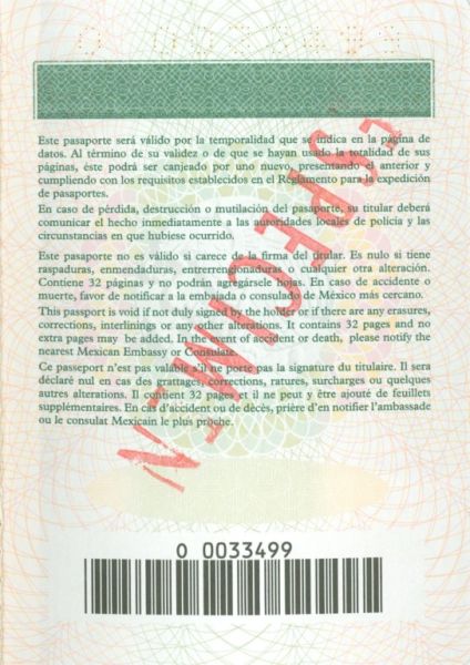 MEX-AS-02001 - 
<Inside back cover>
                