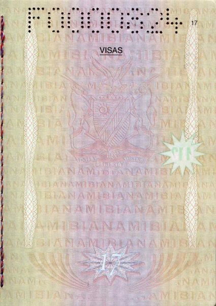NAM-AS-01001 - 
<Inner page(s)>
                