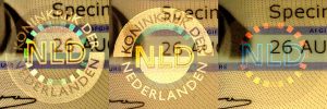 NLD-AS-02001 - 
<Integrated biodata card - recto (identity)> - OVD (optically variable device)