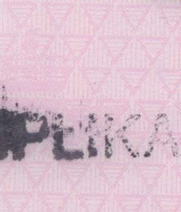 NOR-FO-02002 - 
<Verso> - Printing technique