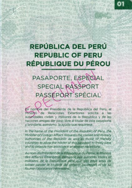PER-AS-02001 - 
<Inner page(s)>
                