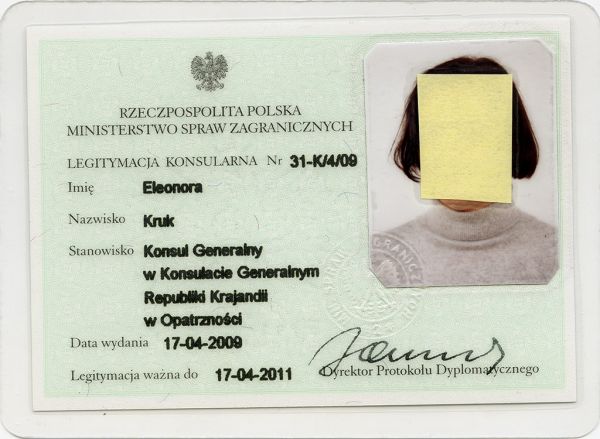 POL-HD-02001 - 
<Recto - identity>
                