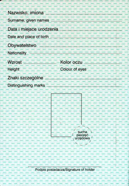 POL-IO-02001 - 
<Biodata page>
                