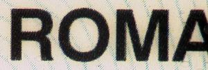 ROU-BO-02001 - 
                    <Recto - identity>
                     - Printing technique