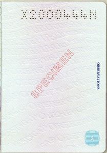 SGP-AS-03001 - 
<Inner page(s)>
                
