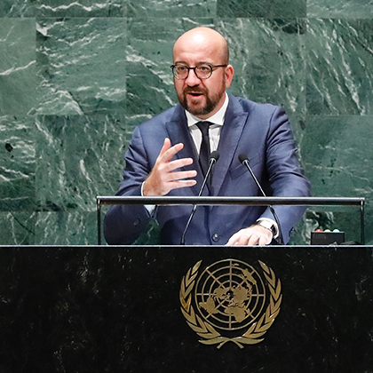 Charles Michel, President of the European Council