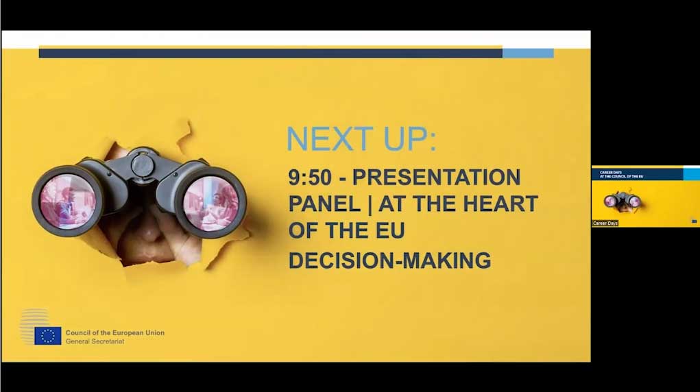 Presentation panel: at the heart of EU decision-making