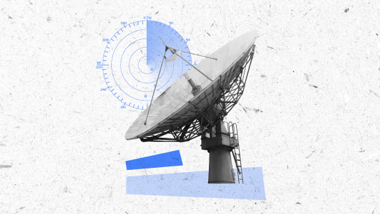 Une antenne militaire.