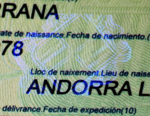 AND-AO-02001 - 
<Personaldatenseite> - Folie (Laminat)