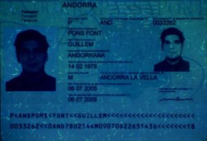 AND-AO-02001 - 
<Pagina dei dati anagrafici> - Elemento UV
