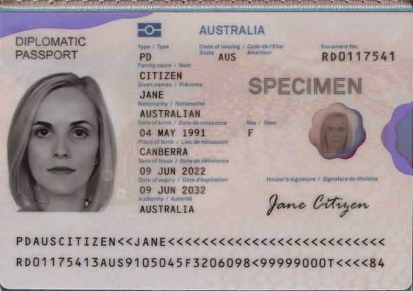 AUS-AD-06001 - 
<Kard tal-bijodata integrata - recto (identit&agrave;)>
                