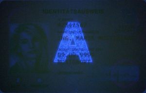 AUT-B-01001 - 
<Recto - identit&agrave;> - Element UV