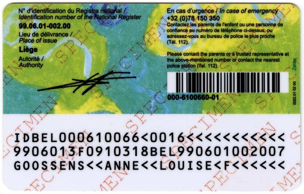 BEL-BO-06002 - 
<Verso>
                