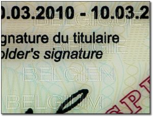 BEL-HO-06002 - 
<Recto - identit&agrave;> - Salvagwardja addizzjonali