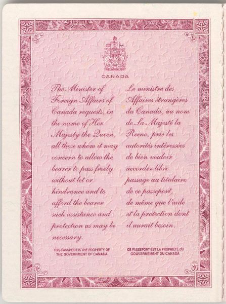 CAN-AD-02001 - 
<Copertina frontale, lato interno> - Supporto