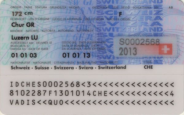 CHE-BO-01002 - 
<Verso>
                