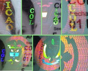 COL-AO-02001 - 
<Kard tal-bijodata integrata - recto (identit&agrave;)> - OVD - element ottikament varjabbli