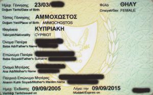 CYP-HO-02001 - 
<Verso> - Dettalji biografiċi