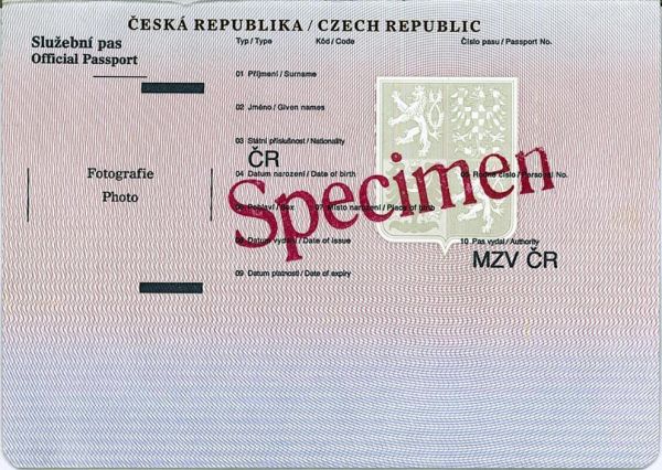 CZE-AS-01001 - 
<Pagina dei dati anagrafici>
                