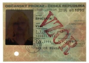 CZE-BO-01002 - 
<Recto - identit&agrave;> - Marka tal-ilma