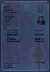 CZE-BO-02001 - 
<Verso> - Elemento UV
