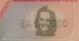 CZE-FO-02002 - 
<Vorderseite - Identit&auml;t> - Bild des Gesichtes