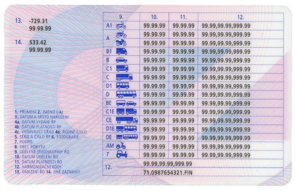 CZE-FO-02002 - 
<Zadn&iacute; strana >
                