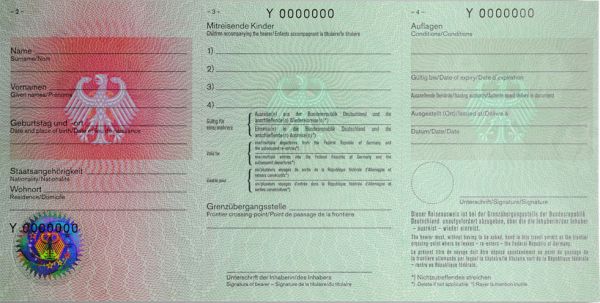 DEU-AP-04002 - 
<Předn&iacute; strana - totožnost>
                