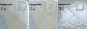 DEU-AS-03002 - 
<Integrated biodata card - recto (identity)> - Laminate
