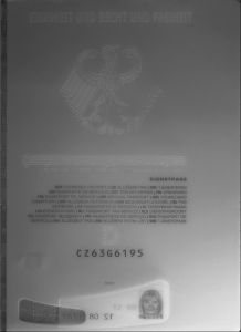 DEU-AS-04004 - 
<Integrovan&aacute; karta - zadn&iacute; strana> - OVD - opticky proměnliv&yacute; prvek