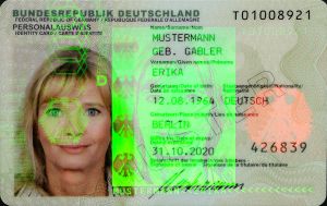 DEU-BO-02001 - 
<Recto - identit&agrave;> - OVD - element ottikament varjabbli