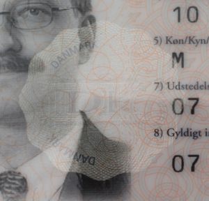 DNK-AS-03001 - 
<Integrovan&aacute; karta s osobn&iacute;mi &uacute;daji - předn&iacute; strana (totožnost)> - OVD - opticky proměnliv&yacute; prvek