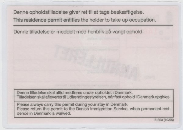 DNK-HO-05003 - 
<Verso>
                