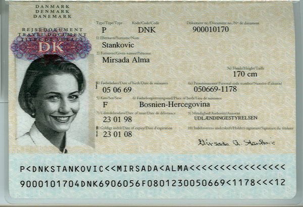 DNK-JO-02001 - 
<Integrovan&aacute; karta s osobn&iacute;mi &uacute;daji - předn&iacute; strana (totožnost)>
                