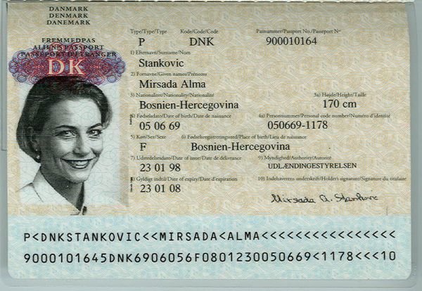 DNK-JO-02002 - 
<Integrated biodata card - recto (identity)>
                