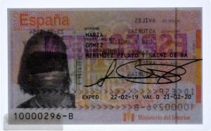 ESP-BO-02001 - 
<Vorderseite - Identit&auml;t> - Wasserzeichen