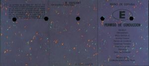 ESP-FO-02001 - 
<Zadn&iacute; strana > - Jištěn&iacute; v UV světle