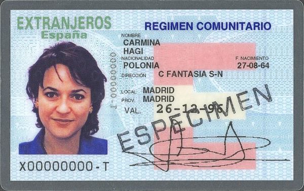 ESP-HO-01004 - 
<Recto &ndash; identit&agrave;>
                