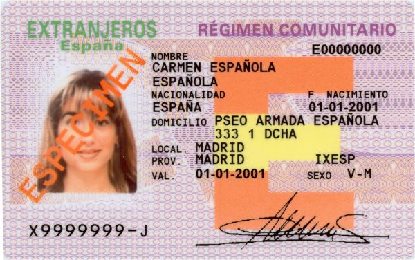 ESP-HO-02002 - 
<Recto &ndash; identit&agrave;>
                