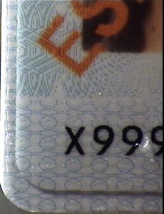 ESP-HO-02003 - 
<Vorderseite - Identit&auml;t> - Sicherungsfolie (Laminat)