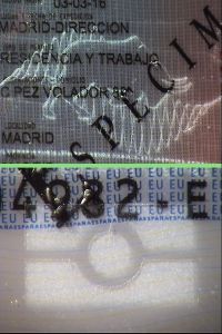ESP-HO-02005 - 
<Recto - identity> - Printing technique