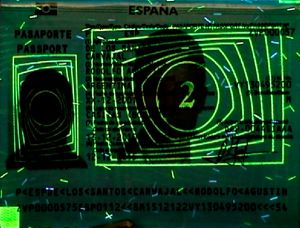 ESP-JO-03002 - 
<Strana s osobn&iacute;mi &uacute;daji> - Jištěn&iacute; v UV světle