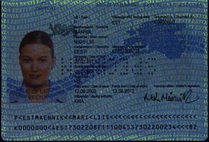 EST-AO-02002 - 
<Pagină cu date de identificare> - Element vizibil la lumină UV